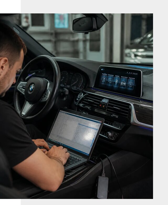 Русификация мультимедиа BMW для авто под ключ в Стрежевом