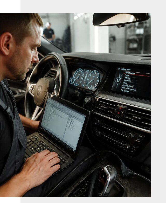 Русификация приборной панели BMW для авто в Стрежевом от компании