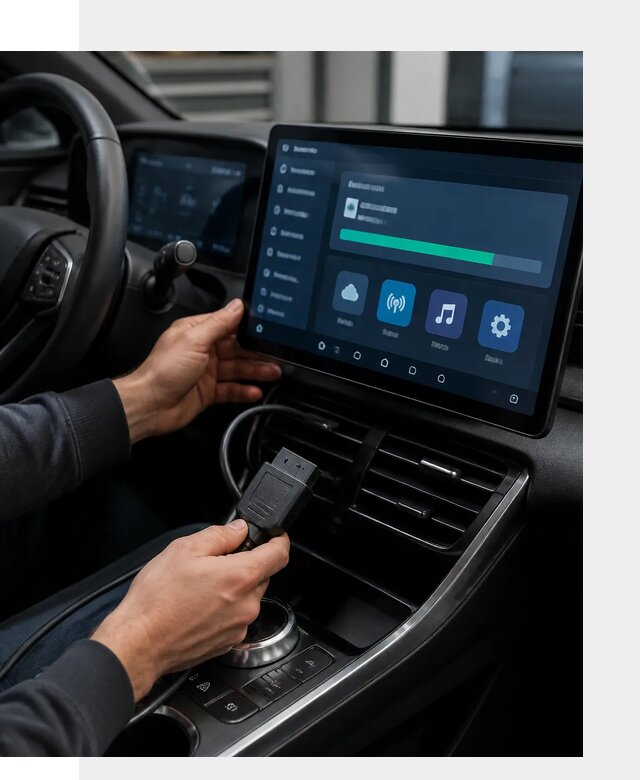 Установка приложений BYD для автомобиля под ключ в Стрежевом