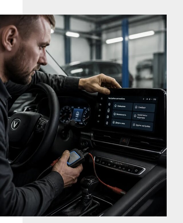 Русификация Changan CS55 и мультимедиа под ключ в Стрежевом