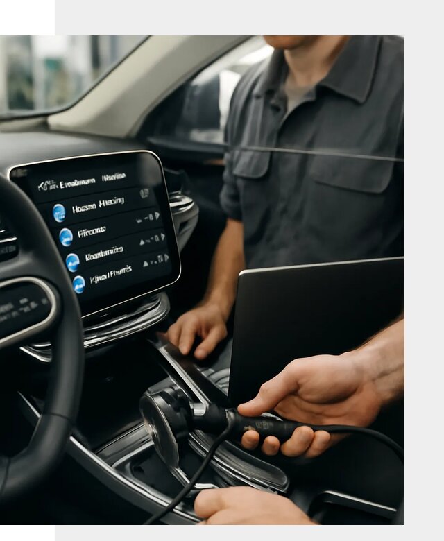 Установка приложений Geely для мультимедиа автомобиля в Стрежевом