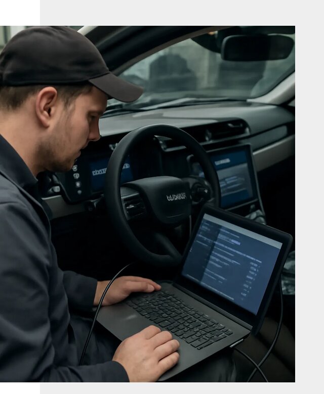Профессиональная русификация автомобилей Lynk Co в Стрежевом
