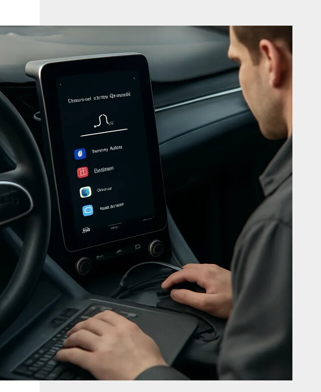 Установка приложений Lynk Co на автомобиль в Стрежевом
