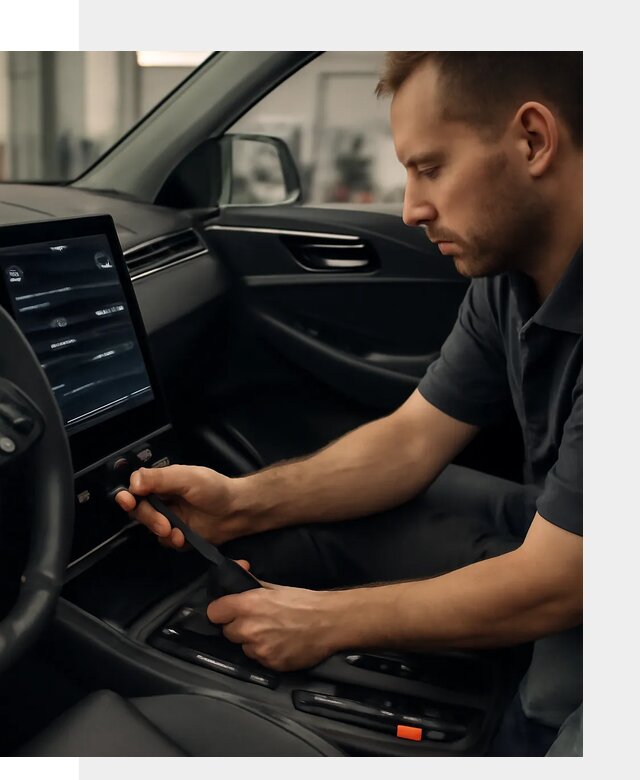 Восстановление автомобиля после русификации в Стрежевом