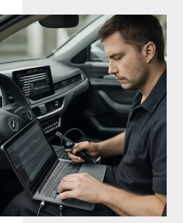 Настройка телематики автомобиля под ключ для авто в Стрежевом