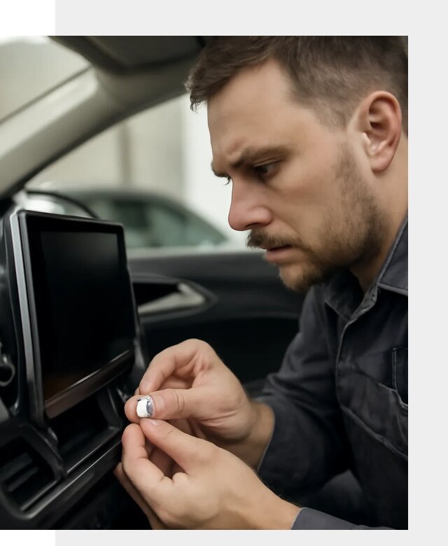 Установка SIM карты в авто для мультимедиа в Стрежевом