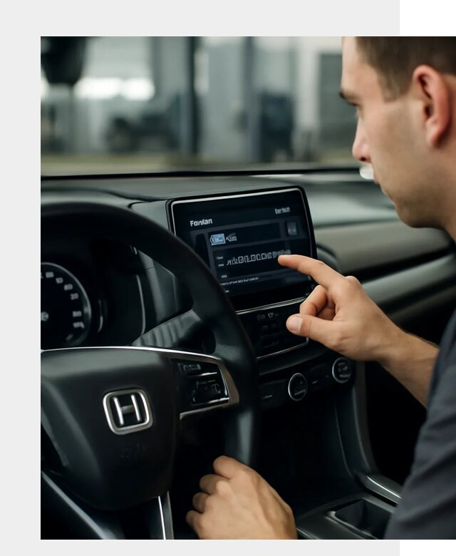 Русификация панели приборов Honda в Стрежевом по цене 5098 ФастМобиль-Стж