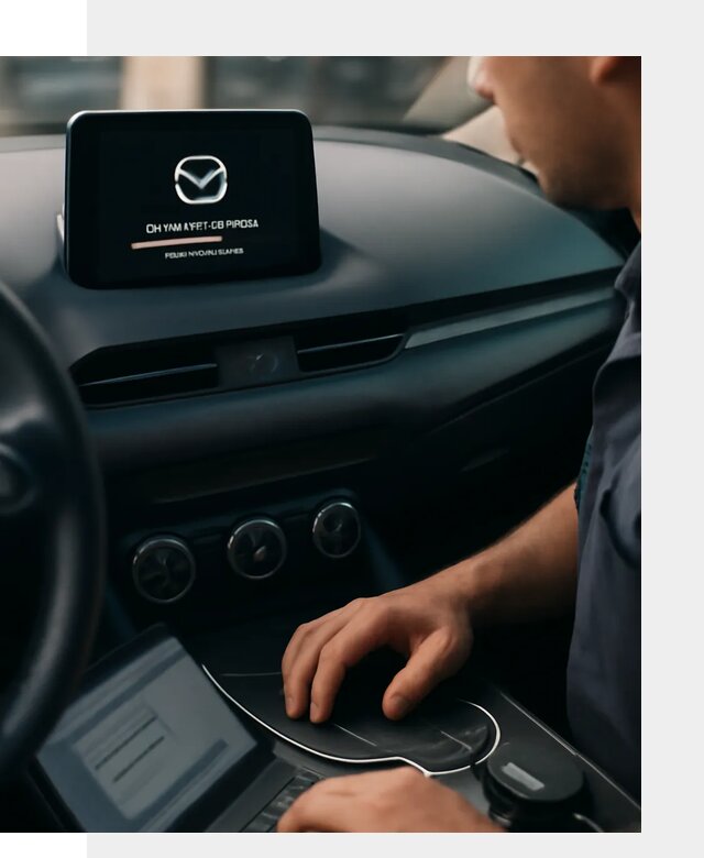 Установка приложений Mazda на мультимедийную систему в Стрежевом