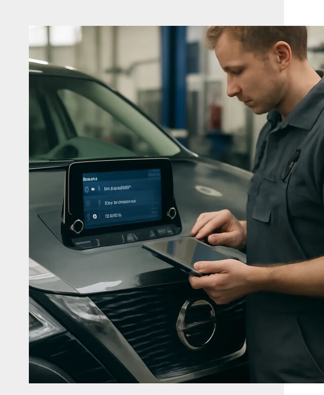 Русификация мультимедиа Nissan в Стрежевом от 6627 р. | ФастМобиль-Стж